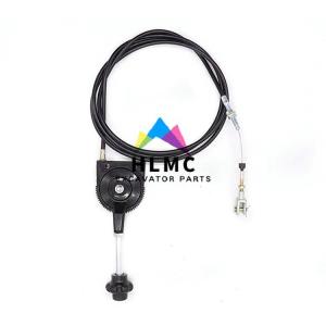 Manual Hand Throttle Control Cable 2m 2.5m 3m Excavator Parts Accelerator Cable