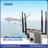 Transmisor de datos de video y control de largo alcance de 800 MHz y 1.4 GHz para UAV