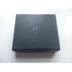 China Black Custom Paper Packaging Boxes Printing Hot Stamping Black Foil Finish supplier