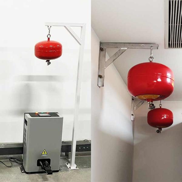 Hanging Type Fixed Temperature NOVEC 1230 Fire Suppression System Gas Automatic