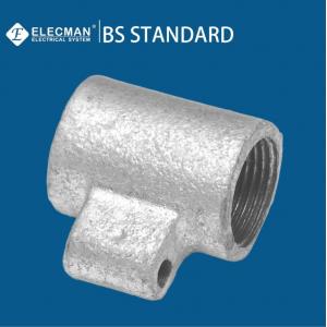 Malleable Metal 20mm-25mm Conduit Coupler With Earthing BS4568