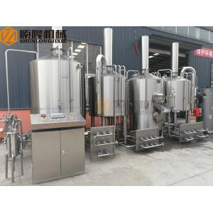 China 1000 L SS Micro Beer Brewing Equipment High Efficiency CE Certification supplier
