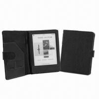 Natural Hemp Cover Case for Kobo Glo eReader with Auto Sleep/Wake Function, Book Style, Carbon Black 