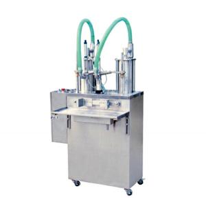 2 Nozzle Piston Shampoo Filling Machine 100ml-1000ml Semi Automatic