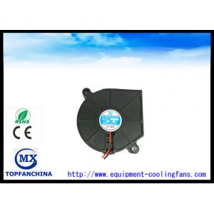 China 60×60×15Mm 12v Dc Blower Fan , 2.4 Inch Snail Ball Bearing Fan Motor supplier