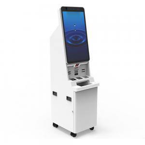 China Indoor Cashpayment Self-Service Printer Touch Self Service Kiosk Cash Dispenser supplier