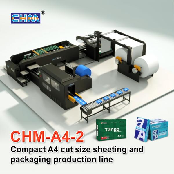 CHM A4 Paper Production Line 500 Sheets A4 Size Paper Cutting Machine