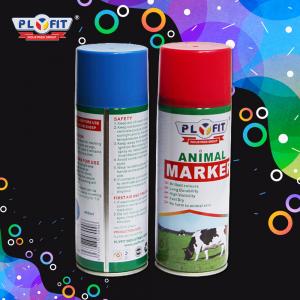China 500ml Animal Marker Spray Florescent Color Oil Paint For Sheep Cattle Identification supplier