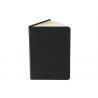 Black Linen Custom Hardcover Book Printing Offset Paper With Ribbon Bookmark