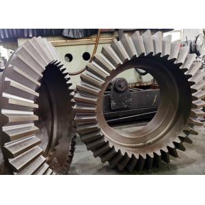 Mining Equipment Conical Gear Straight Crow Gear 16 Module