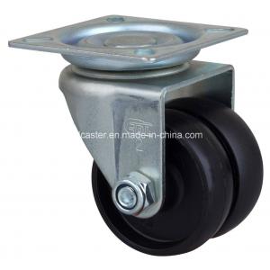 China 50mm Nylon Wheel Plate Swivel PA Machine Caster 3112-13 with Heavy-Duty Construction supplier