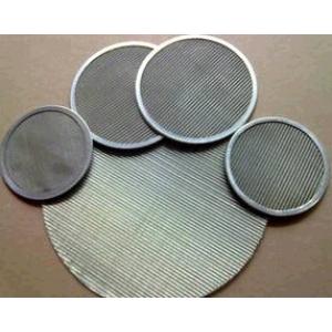 China 316L Stainless Steel Wire Mesh Filter Screen For Food Industry 0.12mm-2.5mm Thick supplier