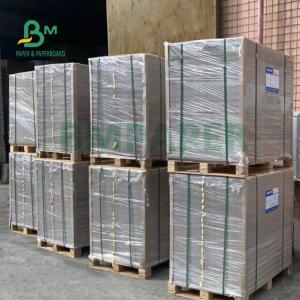China 900gsm One Face Uncoated White Offset Cardboard Grey Back For Ring Binders supplier