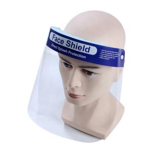 China Medical Clear Plastic Face Shield , Protective Face Shield Increased Air Flow supplier