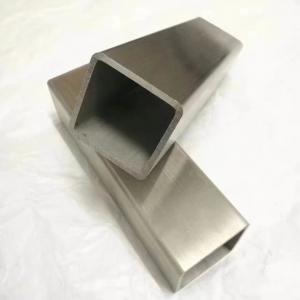 China 20 * 20 - 600 * 600mm Square Hollow Tube 304 Stainless Steel Profile Welded 12M supplier