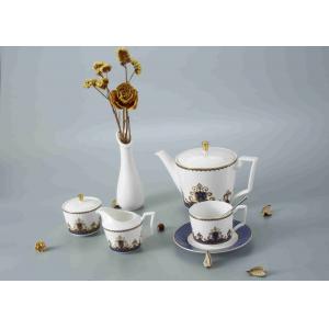 China High Quality Royal Vintage Porcelain Bone China afternoon tea  Coffee Tea Cup Saucer Pot Sets supplier