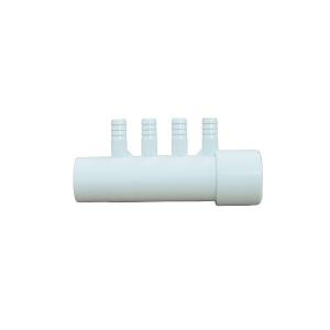 4 Port Air Manifold PVC Tube Fittings For Spa / 1 Inch PVC Pipe Fittings