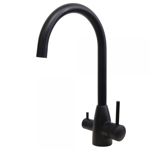 Pure Black Stainless Steel 304 Tap Sus316 Hot And Cold Filter Water Tap Mixer