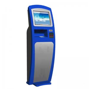 China Museum Touch Screen Self Service Ticketing Kiosk With QR Scanner supplier