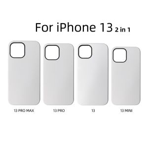 China 3Dサブライメーションタフ iPhoneケース 空 3Dサブライメーション電話ケース 2 In 1 iPhone 16 15 14 13 Pro Max wholesale