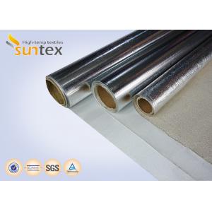 Fire Retardant Aluminized Glass Cloth Thermal Insulating Materials Of The Steam Heating Pipelines & Fire Suits