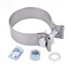 Single Bolt Block Seal 2.75 Inch Stainless Steel Exhaust Clamps