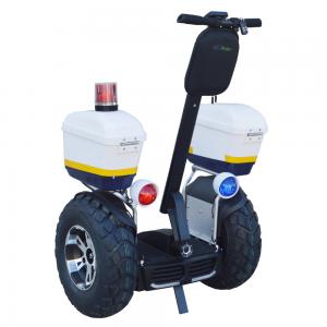 China EcoRider Latest Off Road Segway Electric Scooter with 72V 4000W motor for Police and Patrol supplier