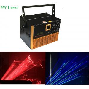 China 3W /4W / 5W  RGB Laser Stage Lighting Can Show Number And Letters Function supplier