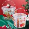 China 280ml 300ml 500ml 750ml 1L 1.5L 2.5L 4L プラスチック食品保管バケツ クリスマス装飾 wholesale
