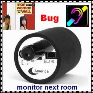 Mini Next Room Ear Amplifier Through Wall Door Audio Listening Spy Surveillance Bug