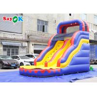 China Simple PVC Inflatable Slide Single Dinosaur Dry Slide Inflatable Bounce House With Slide Inflatable Slide For Pool on sale
