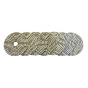 7 - Step Dry Flexible Diamond Polishing Pads With Good Flexibility