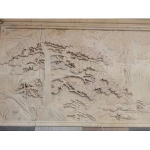 Handmade CNC Carving Natural Stone Sculptures For Decoration