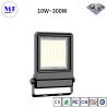 China IP66 10-300W Adjustable Aluminum High Power LED Flood Light For With Isolated Waterproo Outdoor Spaces Sports Facilities wholesale