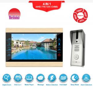 China Wired video camera doorbell metal video interphone intercom for villa/home/office/apartment supplier