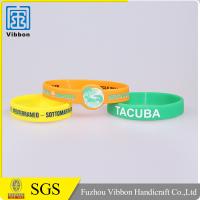 Hot sale custom made promotional printing bracelet silicone wristband