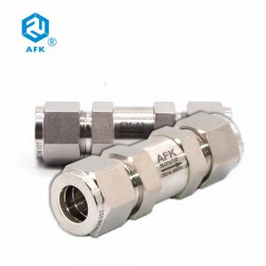 AKF Air Compressor Check Valve Stainless Steel 6000psi BSPT NPT For Gas