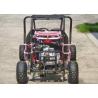 110cc Kids Off Road Go Kart Two Seats Rear Rack With CVT Transmission / Reverse