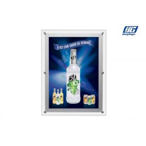 China Table Standing Crystal Light Panel / Super Slim Acrylic Led Light Box supplier