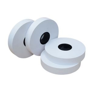 China Currency Strapping Tape White Kraft Paper Banding Tape Bank Money Banding Machine wholesale