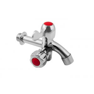 More Functions Double Handles Water Tap Plate Chrome & Zinc Alloy Open-Mounting