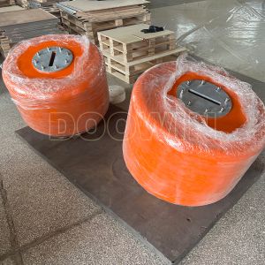 China SBM Single Buoy Mooring Inflatable Chafe Chain Support Foam Filled Dock Floats wholesale