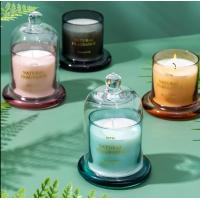 China Aromatherapy Party Glass Candle Holder Home Decoration Christmas Candle Jar on sale