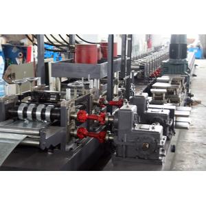 China 15kw 320mm Width Coil Rack Roll Forming Machine With Galvanized Steel supplier