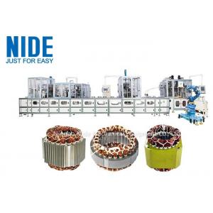 Automatic three phase electric motor stator production line