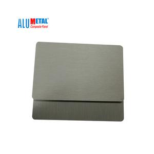 4mm Titanium Zinc Metal Composite Panel  Mould Proof Rheinzink 1000mm Bronze Finish