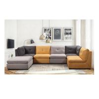 China L Shape Modern Modular Sectional Sofa Anti Fading Multicolor on sale