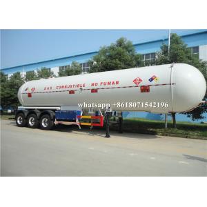 China 54m3 LPG Propane Delivery Truck 1.0mm Corrosion Allowance 27MT Road Tank Trailer supplier