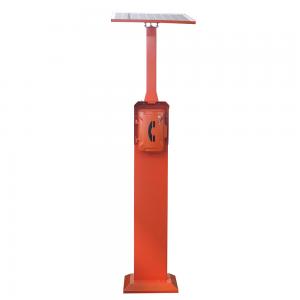 China Pillar Mounted Solar Powered Emergency Phone For Highway supplier