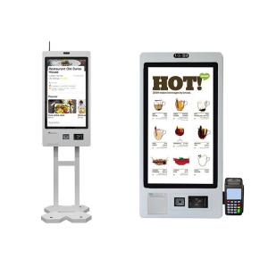 Fast Food Restaurant Ordering Kiosk machine Self Service 32 Inch